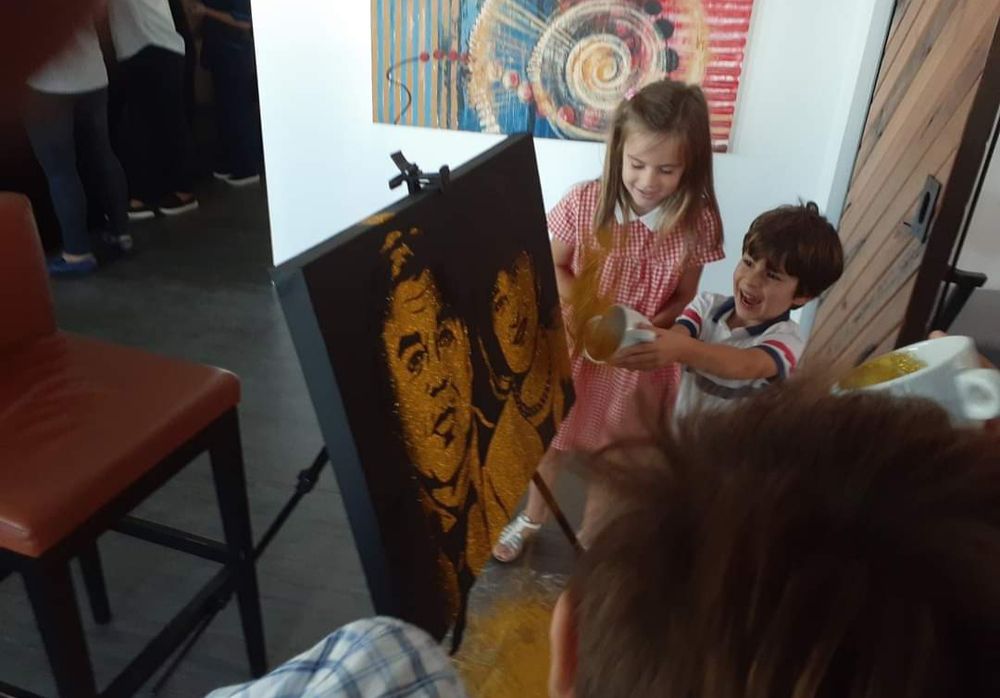 Tablou surpriza pentru eveniment