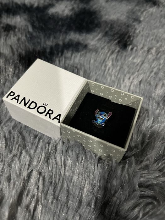 Талисчанчета Pandora x Disney  Син Стич / Розов стич / Чеширския котар