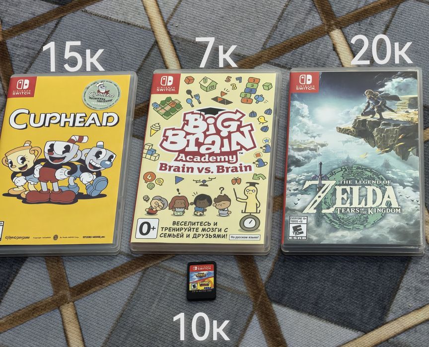 Nintendo Switch с играми за отдельную плату