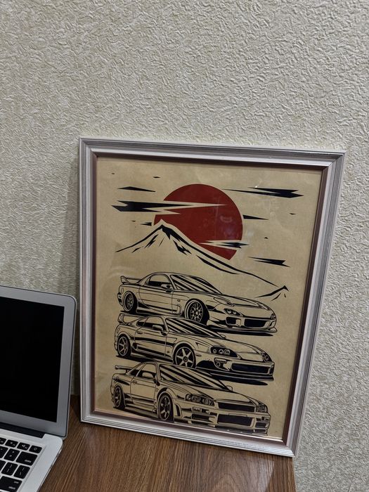 В продаже картины с авто jdm