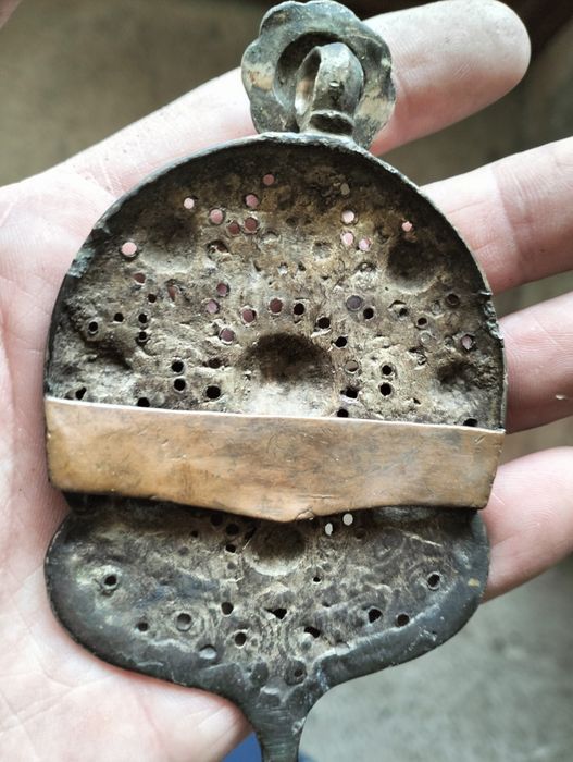 Сребърна автентична пафта