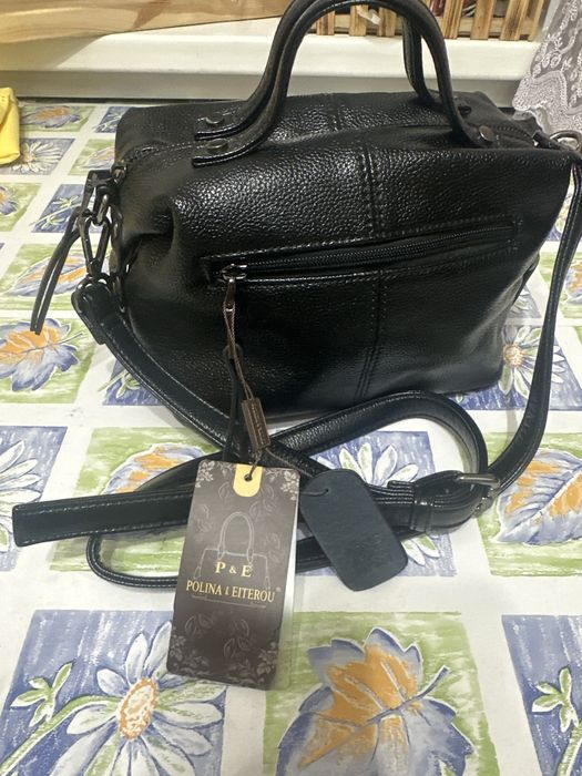 Срочно продам кожаную сумку- бочонок,