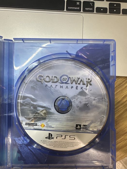 God of War Рагнарёк диск на Ps5