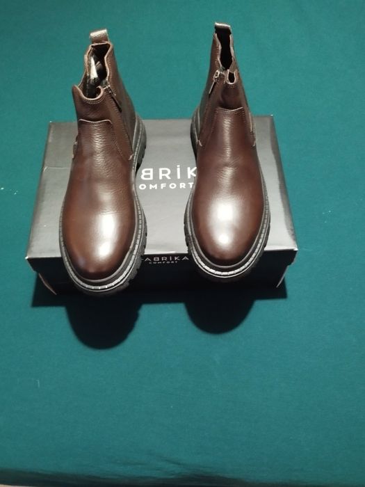 Мъжки кожени боти Fabrika Comfort  №42