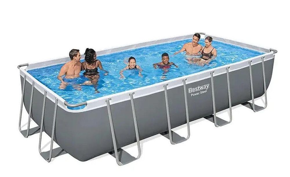 НОВ Лукс басейн BESTWAY 5.49м-2.74м-1.22м.Гаранция 2 години