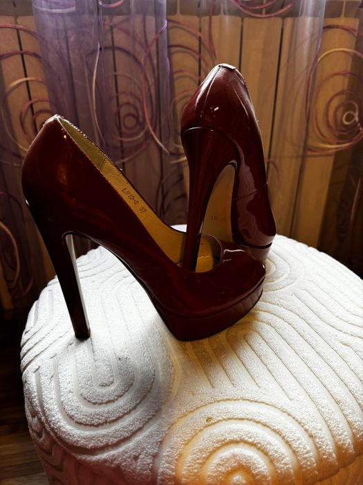 Pantofi Guban piele naturala