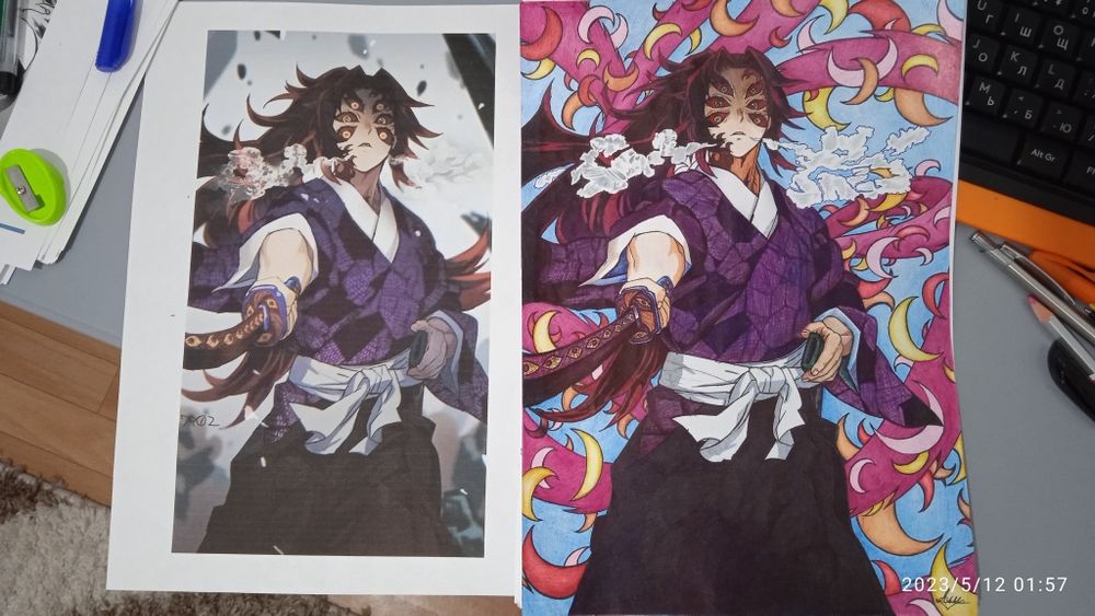 Продам рисунки из аниме