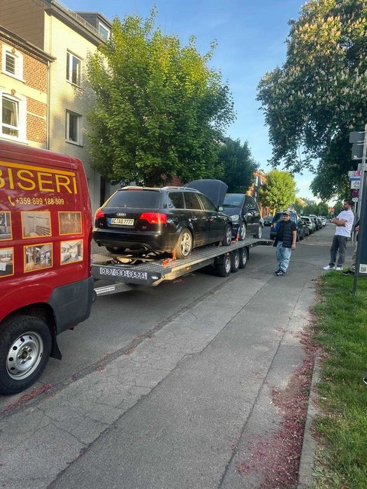 Платформа за две коли под наем Разград