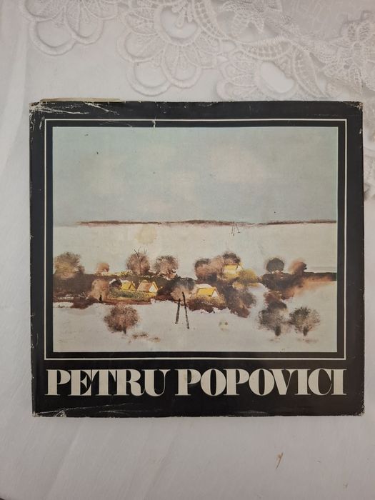 PETRU POPOVICI carte despre pictor-  ediție de lux