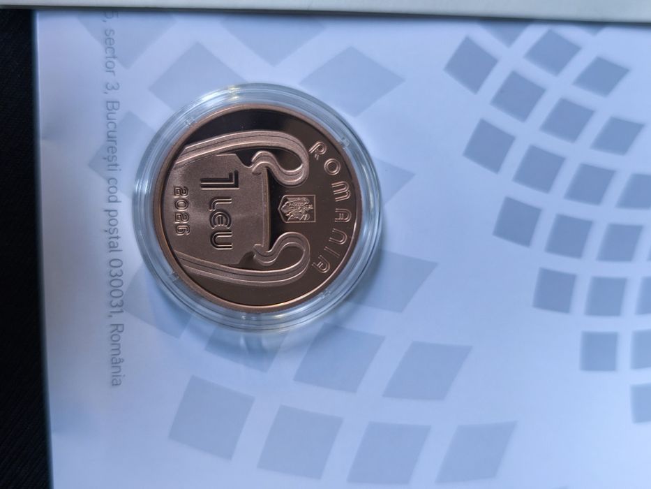 Vand moneda "Steaua Bucureşti - 40 de ani de la câștigarea Cupei Campionilor Europeni"