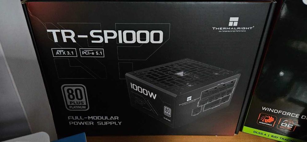 PSU Thermalight TR-SP1000 80+ Platinum PCIe 5.1 ATX3.1 с 5г. гаранция