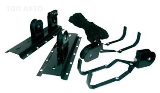 Стойка за таван за окачване колело стълби лодки до 20 кг до 4 метра