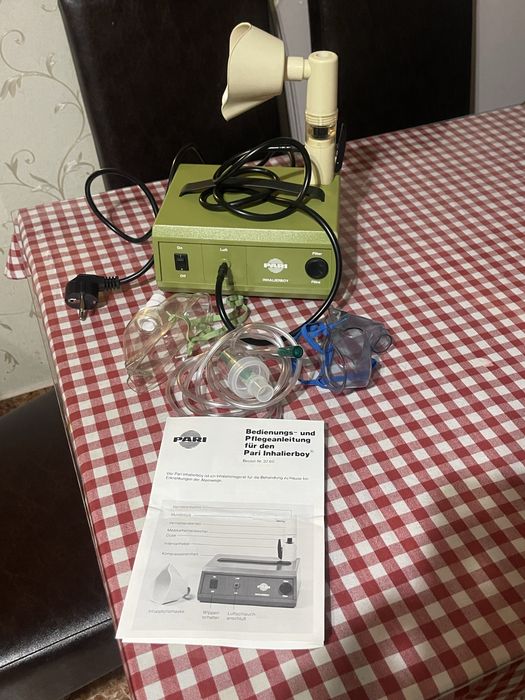 Nou NEBULIZATOR cu compresor INHALATOR AEROSOLI German și  Italian