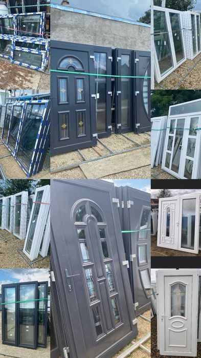 termopane usi noi antracit de la 1350 lei