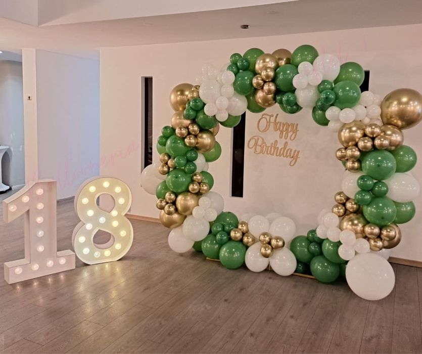 Cifra volumetrica cu led