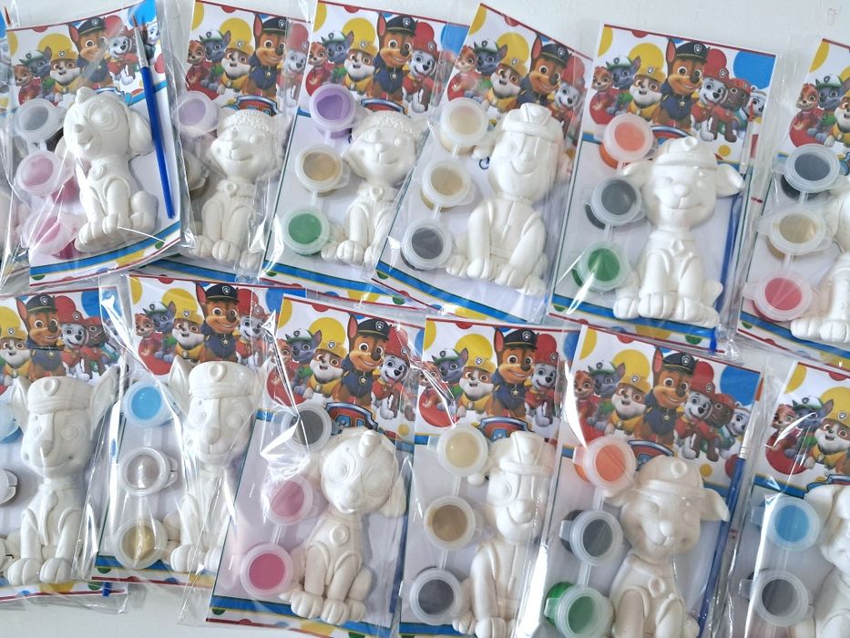 Фигурки за оцветяване Stitch, Bluey,Пес патрул и др.