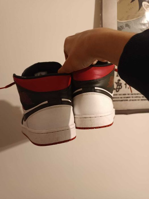 Jordan 1 mind gym red-black (cu bon)