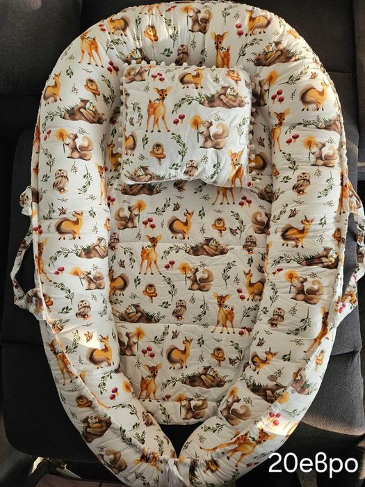 Продавам Детска количка,Детско легло и детско гнездо