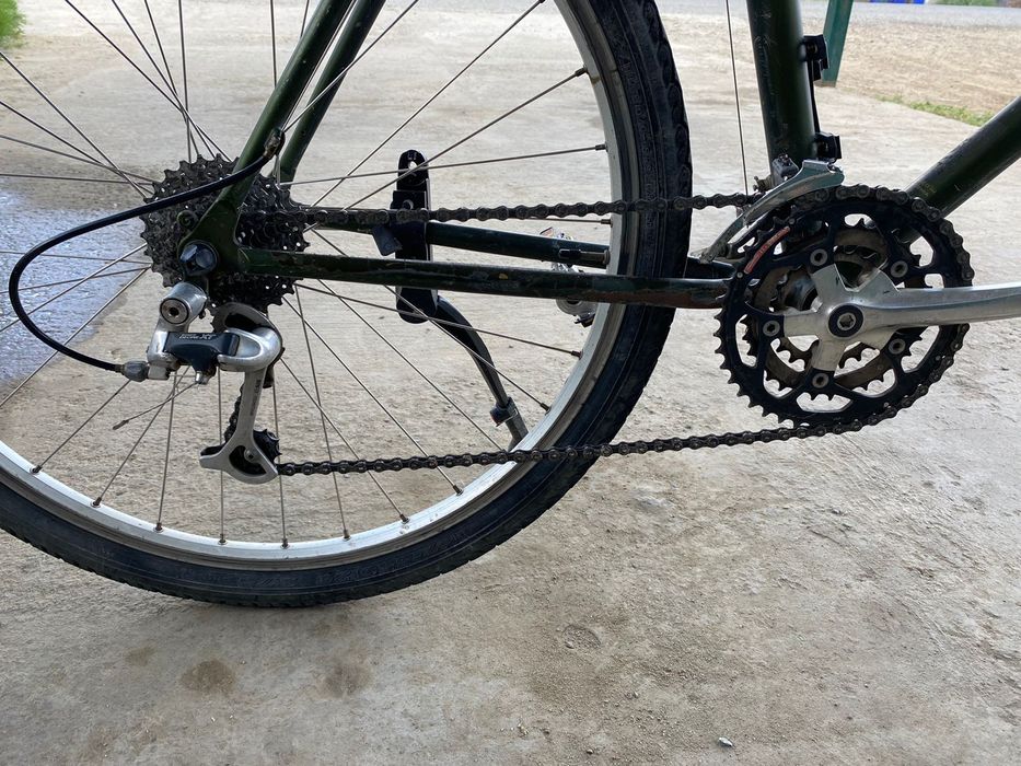 Винтажный горный велосипед