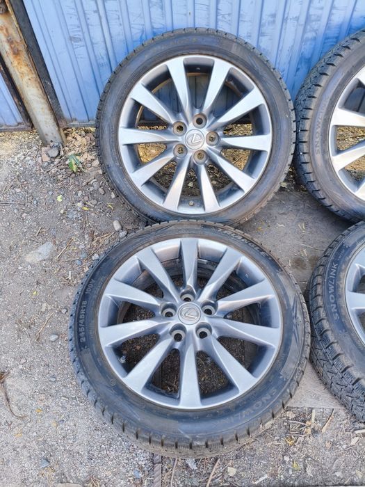 Диски R18/5x120 Lexus LS460 + Резина