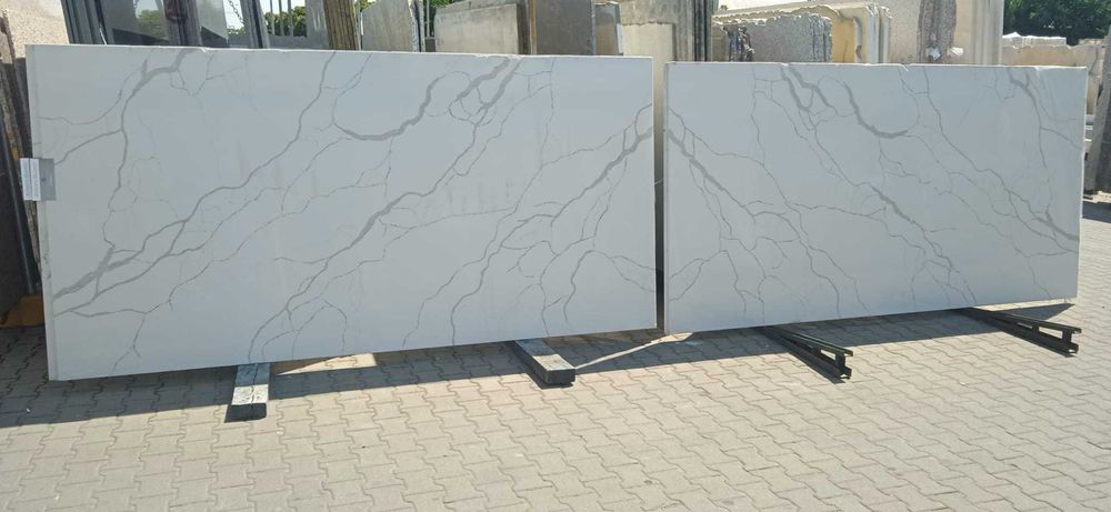 Blaturi de bucatarie din  quart Calacatta