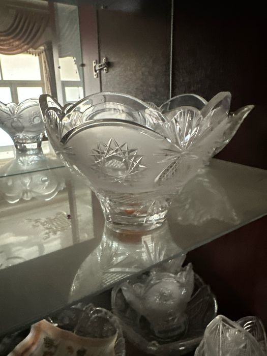 Хрустал вазалар