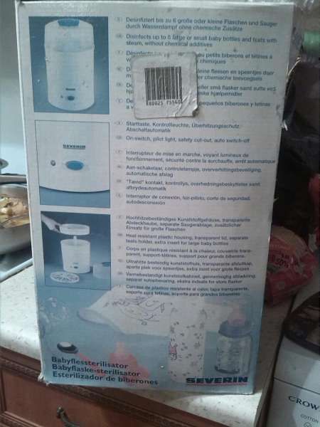 Стерилизатор Philips-Avent за микровълнова/Стерилизатор "Severin