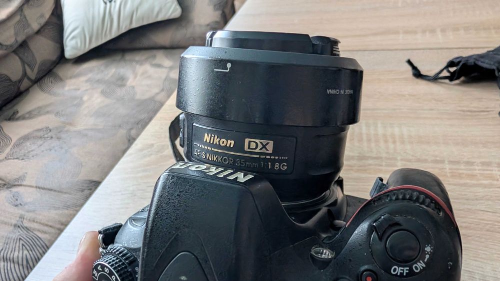 Пълен фотографски комплект: Nikon D610 + 35mm обектив и аксесоари