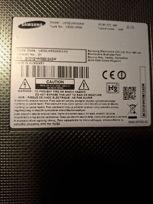 Samsung ue32j4000ak,ue32j4500aw,bn41-02358a,bn94-08202d,bn41-02360b