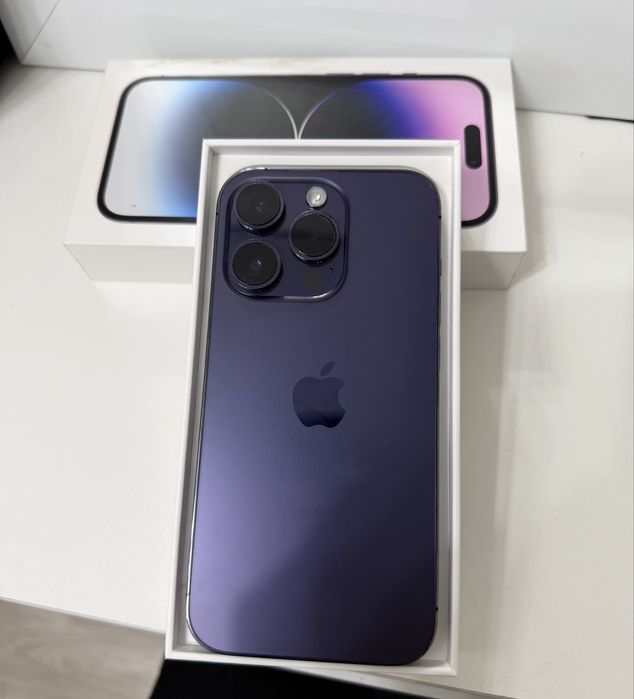 iPhone 14 pro фиолетовый