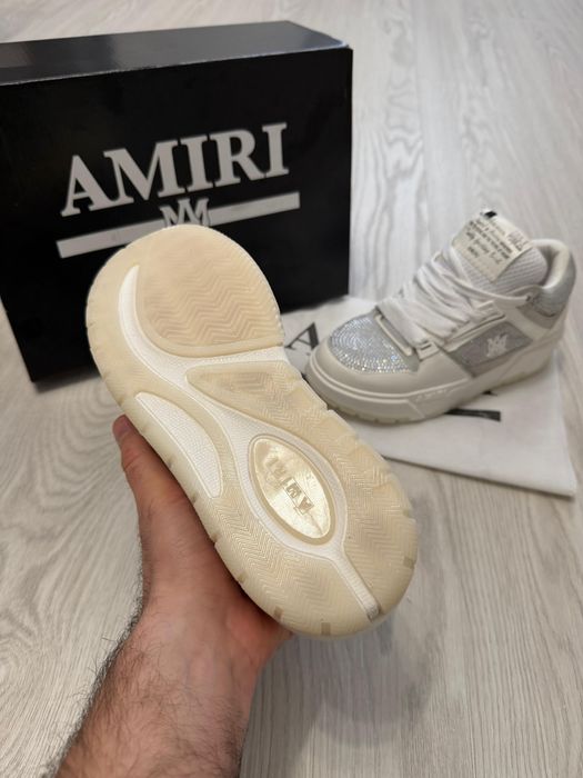 Adidasi AMIRI Laced | Amiri Gri Cu Pietre | Adidasi Baieti Fete