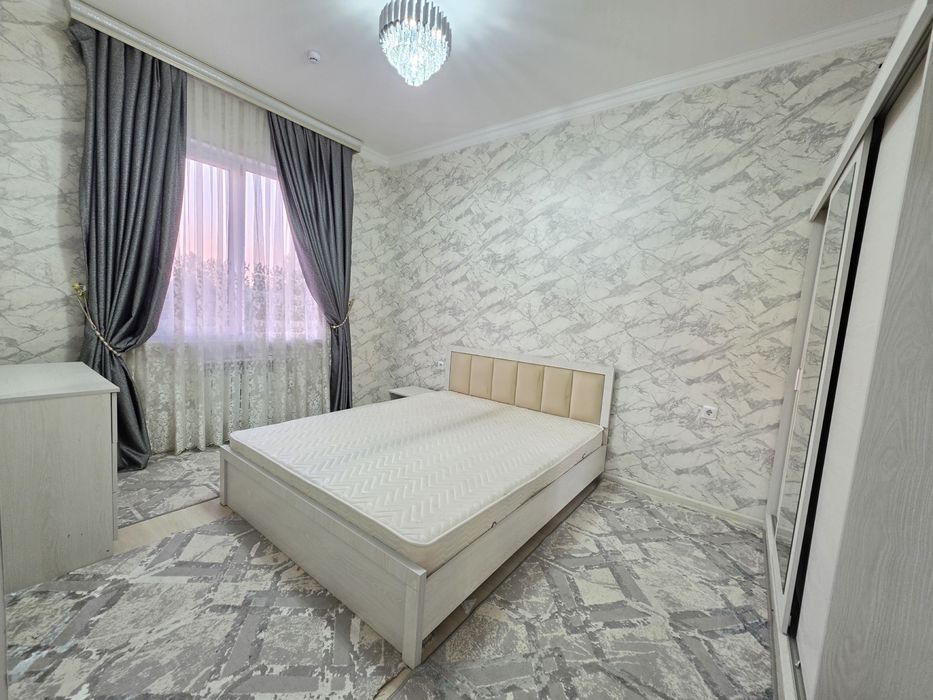 Сергили Янги Дархон 3.  3/2/16 74м2 евро ремонт с мебелю техника