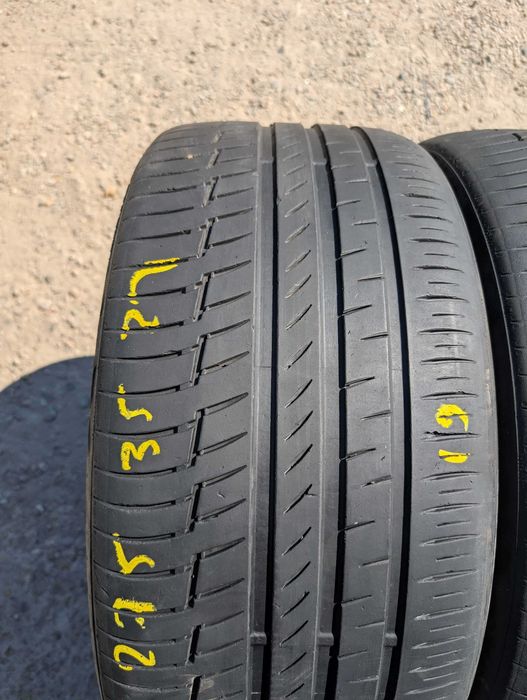 SET 4 Anvelope Vara 275/35 R22 + 315/30 R22 CONTINENTAL Premium Contact 6 - BMW X5 / X6 Original  | Pret/buc