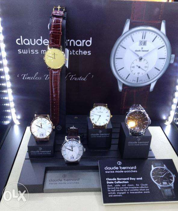 vand\ schimb ceas Claude Bernard,aur, Swiss Made, sigilat, la cutie