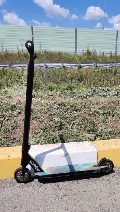 Trotinetă Freestyle Sacrifice Flyte 100 V2 doar 2,8 kg scheme trick