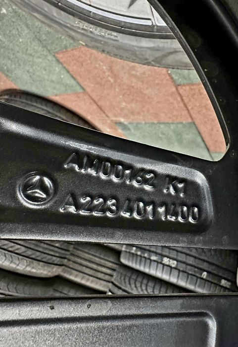 Оригинални AMG 19"джанти+летни гуми Mercedes S класа W223