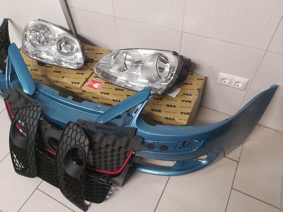 Fata Completa VW Golf 5 V GTi 2004-2008 LA5S Bara+Toate Grilele+Faruri
