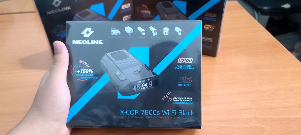 NEOLINE X-COP 7800s Wi-Fi black arzon narxlarda qilib beramz