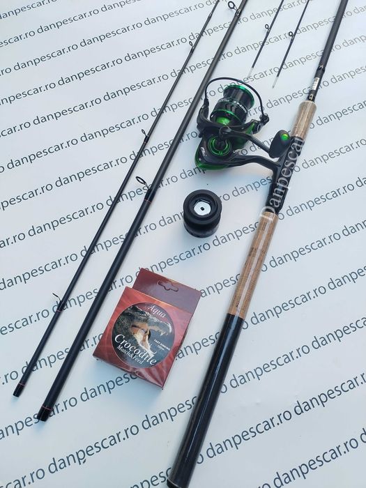 SET FEEDER Lanseta HARRIER 3,30m 120gr + Mulineta SPARKLER 4000 + fir