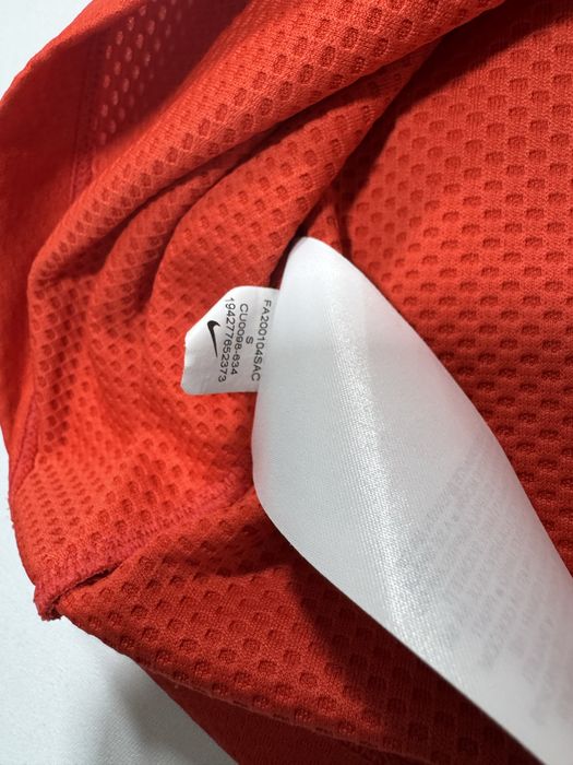 Tricou nike acg than idle orange & white print