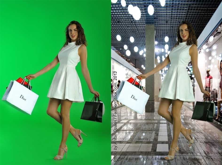 Заменить зеленый фон на фото онлайн Заменить зеленый фон на фото онлайн