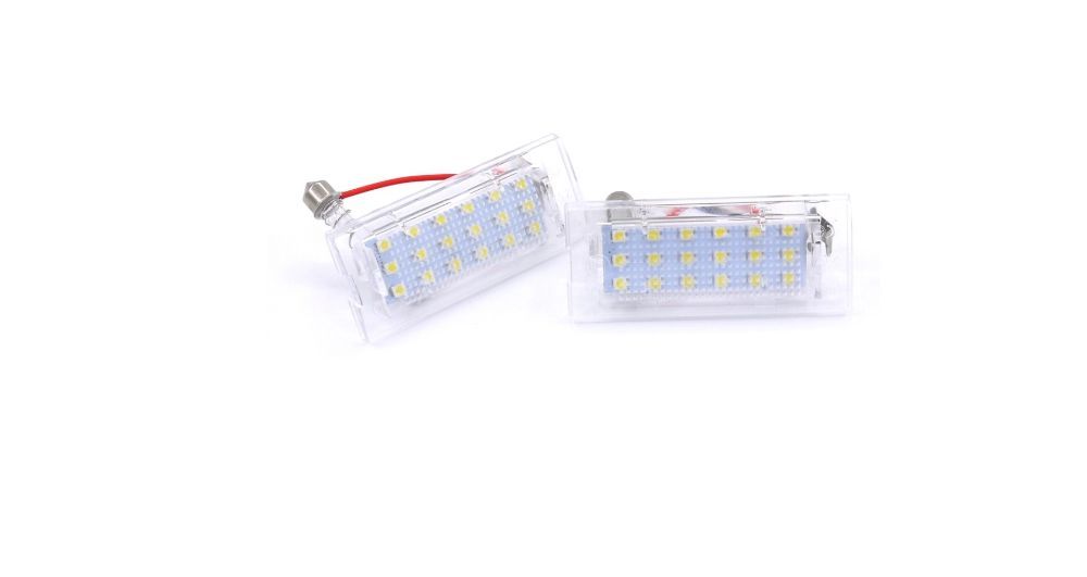 Set lampi nr numar LED pentru BMW X5 E53 si X3 E83