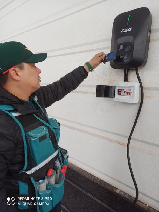 Byd zaryadka ustanovka qilmiz Honji mers bmw L9 L6 lepmotor