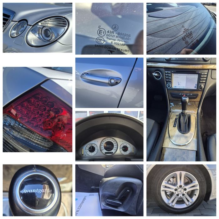 Mercedes E class Avantgarde Facelift cutie automata clima piele Navigație clima
