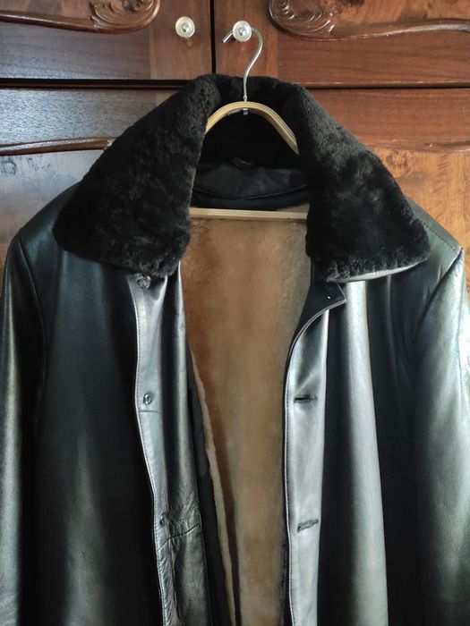 Суртюк мужской кожаный