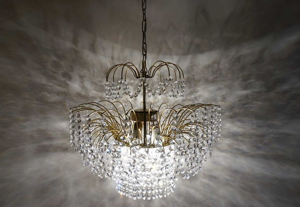 Люстра из чешского хрусталя Preciosa