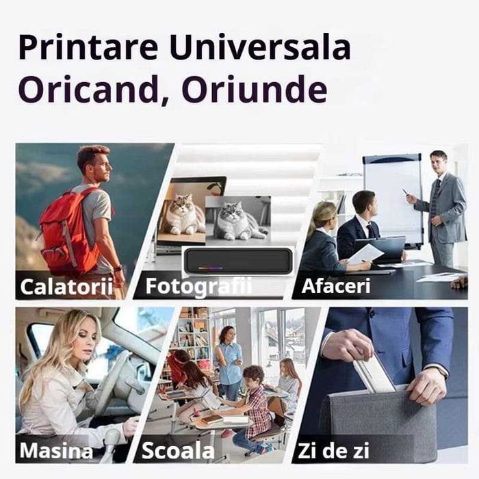 Imprimanta termica portabila A4, VALA X9,