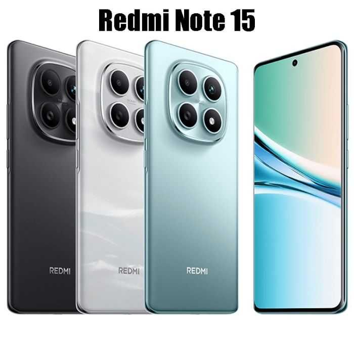 НОВ! Xiaomi Redmi Note 15 5G 256GB 8RAM Black / Blue / Green / Purple