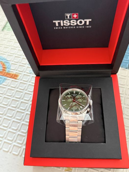 Tissot Chrono XL — новые швейцарские часы, полный комплект