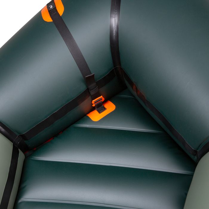 Caiac gonflabil Packraft 100 râu Tpu - produs resigilat Decathlon
